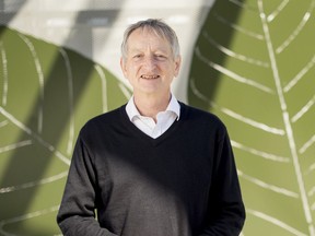 File - Computer scientist Geoffrey Hinton poses at Google's Mountain View, Calif, headquarters on Wednesday, March 25, 2015. Computer scientists who helped build the foundations of today's artificial intelligence technology are warning of its dangers, but that doesn't mean they agree on the risks or how to prevent disastrous outcomes.