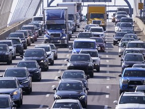 Automobile traffic jams