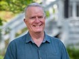 Arthur Ross at his Vancouver, BC home Saturday, May 20, 2023. Ross, 71, is graduating UBC this year 54 years after starting his BA. He started out in theatre and ended up as a lawyer. When he retired he decided to finish his UBC degree and study history. (Photo by Jason Payne/ PNG)