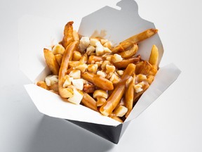 Poutine was added to the Merriam-Webster on May 19, 2014, alongside a number of other food-focused entries, including pho and turducken.