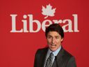 Leader of the Liberal Party of Canada Justin Trudeau speaks at a Liberal fundraiser, Monday, June 12, 2023 in Ottawa.  THE CANADIAN PRESS/Adrian Wyld