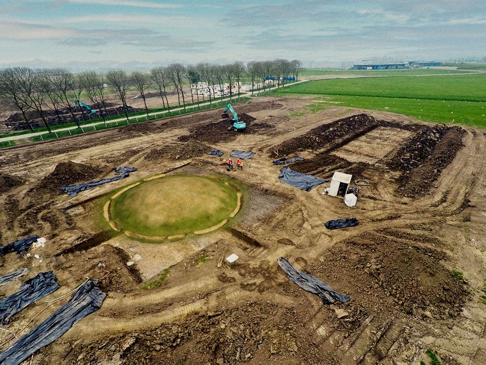 Archeologen hebben een 4000 jaar oude tempel opgegraven die bekend staat als het ‘Stonehenge van Nederland’.
