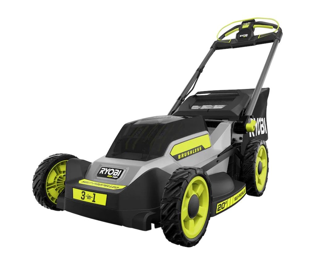 Ryobi 40 volt battery deals lawn mower