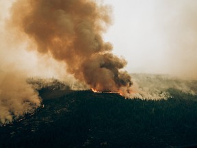 Quebec wildfire