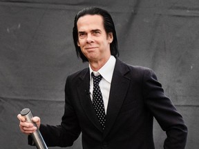 Nick Cave, seen here at Heartland Festival in Denmark .