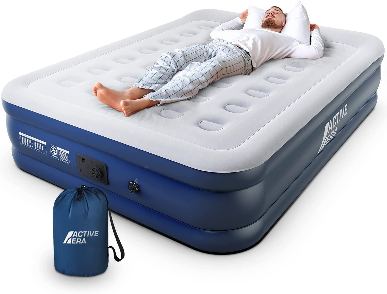 Double air 2025 bed self inflating