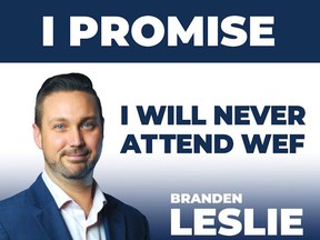 Branden Leslie campaign image.