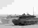 A Canadian Forces Leopard 2A4 tank.