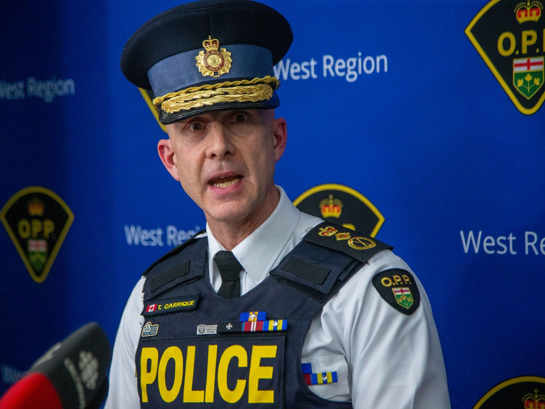 OPP Commissioner Thomas Carrique