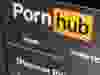 Screenshot of the Pornhub website