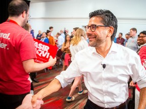 Liberal leadership candidate Yasir Naqvi