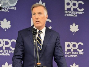 People’s Party of Canada Leader Maxime Bernier.