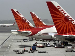 Air India aircrafts