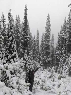 Raf Verbraeken and Arthur Van Eeghem of Brussels, Belgium, got the full Canadian experience this month, finding themselves knee-deep in Jasper's June snowstorm on a harrowing 25-km hike back to safety that took them more than seven hours.