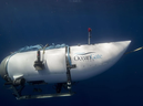 Pictured OceanGate Expedition's exploratory submarine in this file photo. 