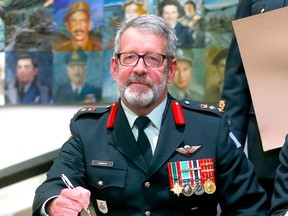 Canadian army veteran Mike Vernon