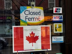 Canada closed for business.