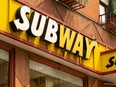 Subway sign