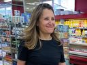 'Stay tuned for the Canadian Seasonal Shoe Benefit': Finance Minister Chrystia Freeland staying in touch with Canadians at Rabba Fine Foods.