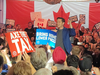 Pierre Poilievre at Surrey rally.