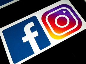 Facebook and Instagram logos