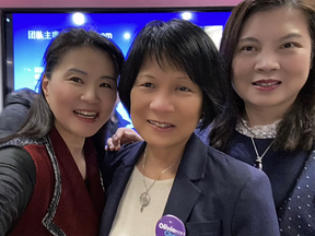 Felicity Guo and Olivia Chow
