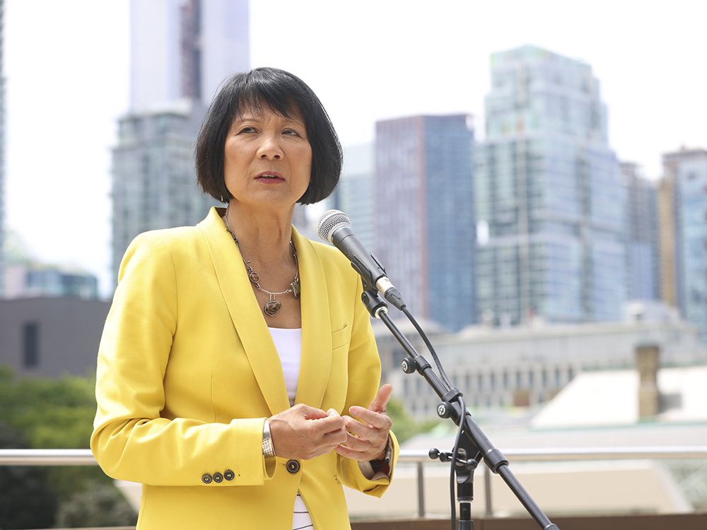 Olivia Chow Promises New Deal For City In First Speech Toronto Mayor National Post 1944