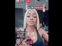 Screenshot taken from @pinkydollreal's livestream on TikTok. A clip from this livestream was shared on Twitter and went viral with confused and disapproving comments.