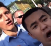 Trudeau selfie gone wrong.