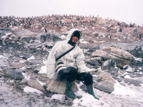 Stephen Fenech in Antarctica
