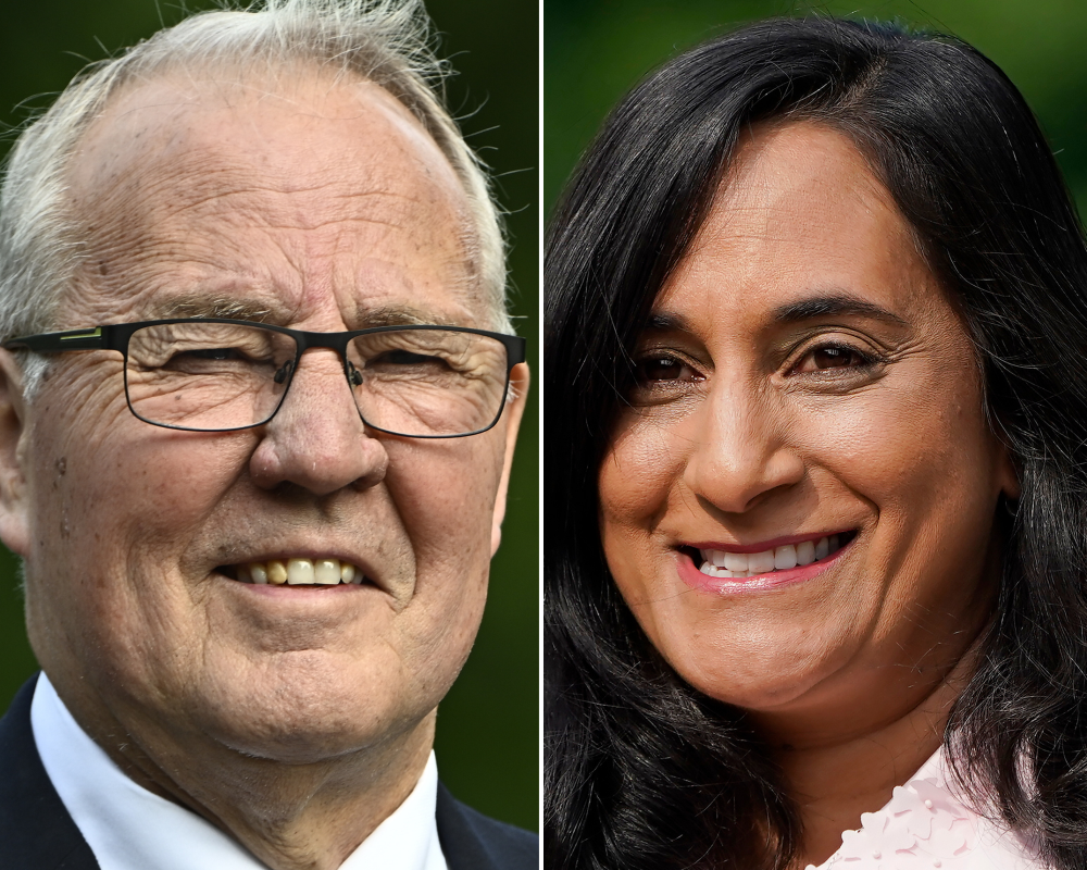 Bill Blair and Anita Anand