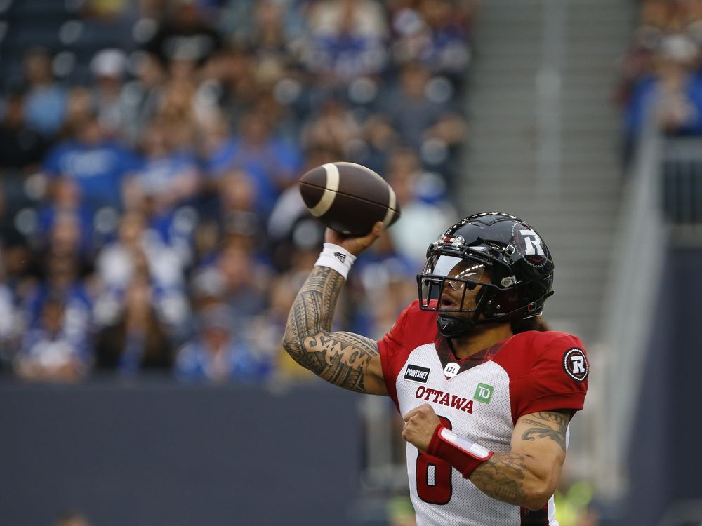 Veteran Quarterback Masoli To Make His First Start Of The Season For ...