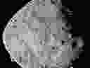 This mosaic image of asteroid Bennu is composed of images collected in 2018 by the OSIRIS-REx spacecraft from a range of 24 kilometres.