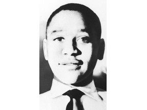FILE- In this undated photo 14-year-old Emmett L.Till from Chicago, is shown. President Joe Biden is expected to sign a proclamation on Tuesday, July 25, 2023, that establishes a national monument honoring Emmett Till, whose abduction, torture and killing in Mississippi in 1955 helped propel the civil rights movement.(AP Photo, File)