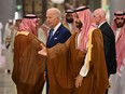 Joe Biden and Mohammed bin Salman