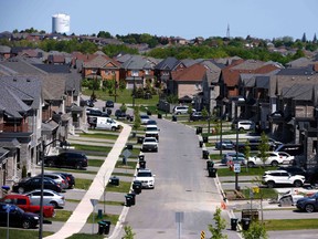 A housing development on the edge of the Ontario Greenbelt.