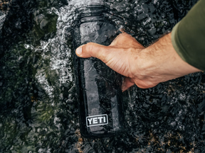 The YETI Yonder 1-litre water bottle in action