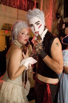 The Trudeaus at Halloween in 2006.