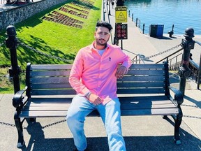 Dilpreet Singh Grewal, 26, was killed after his vehicle was struck by a Cadillac on Main Street and East 12th Avenue on Monday.