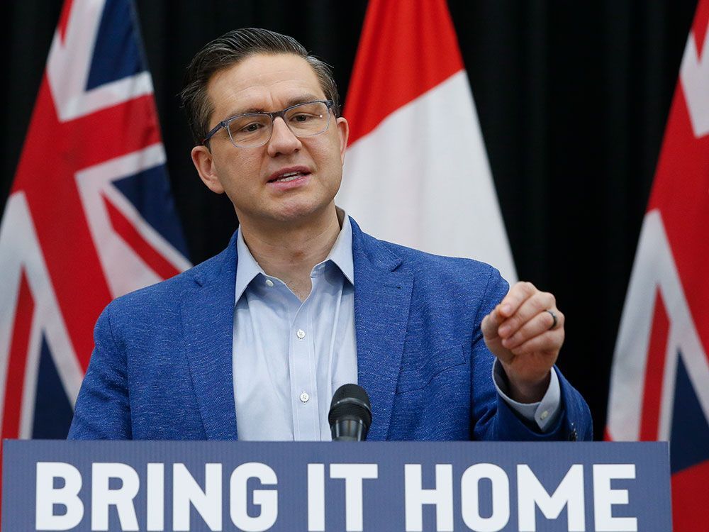 Conservative leader Pierre Poilievre thinks there is an 