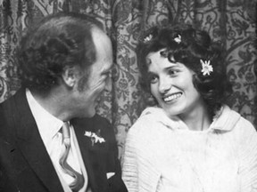 Pierre Trudeau and Margaret Trudeau on wedding day