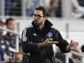 CF Montreal is set to face their toughest challenge at home to date but head coach Hernan Losada is confident in his side's chances at Stade Saputo. CF Montreal head coach Hernan Losada gestures on the sidelines during an MLS soccer match against FC Cincinnati,&ampnbsp;in Cincinnati,&ampnbsp;Wednesday, May 17, 2023.
