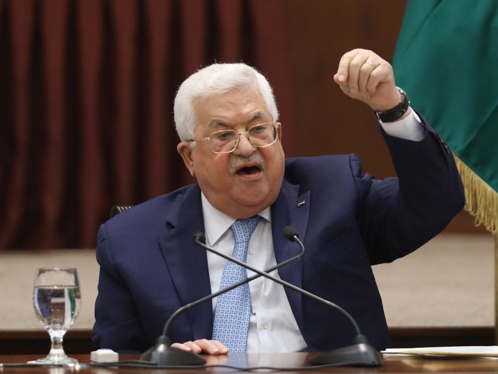 Palestinian President Mahmoud Abbas