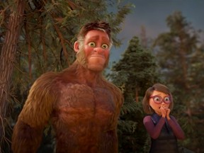 A scene from Bigfoot Family.