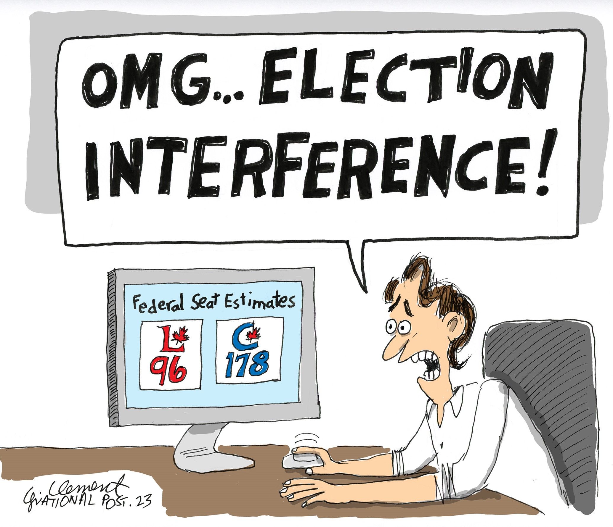 Justin Trudeau cartoon