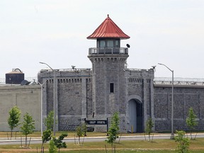 An outside view of the Collins Bay Institution.