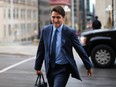 Prime Minister Justin Trudeau arrives for a cabinet meeting on Parliament Hill in Ottawa on Tuesday, Sept.19, 2023.