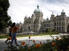 The B.C. Legislature in Victoria, B.C. is shown on Wednesday, June 10, 2020.
