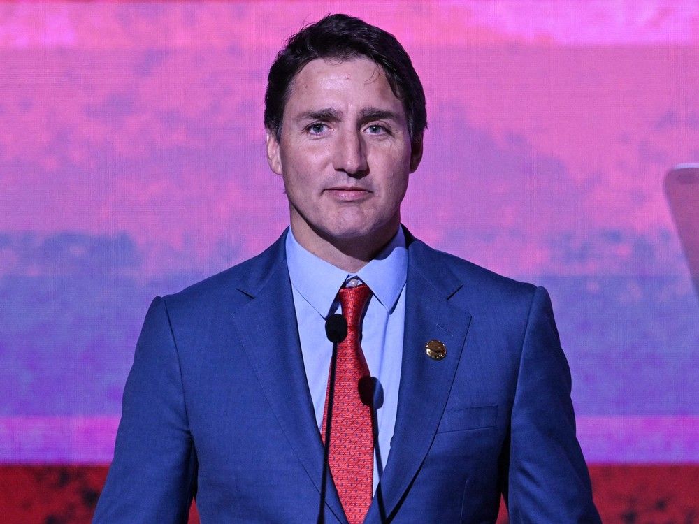 Prime Minister Justin Trudeau speaks during the leaders talk of the ASEAN-Indo Pacific Forum (AIPF), held as part of the 43rd ASEAN Summit in Jakarta on Sept. 6, 2023.