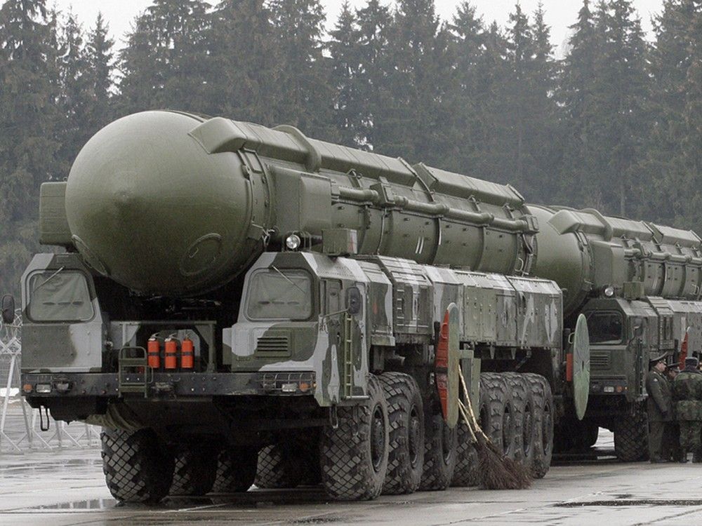 Russia Readies ICBM Capable Of Carrying Nuclear Warheads | National Post